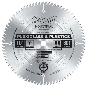 Freud 10 Blade for Plexiglass/Plastics