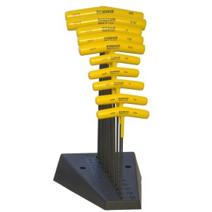 Bondhus 10p Balldrive T-Handle Hex Tool Set 3/32-3/8