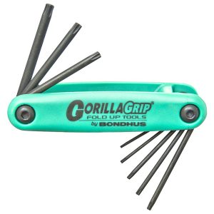 Bondhus 8pc Torx Fold-up Tool Set T6-T25