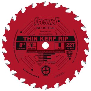 Freud 8 Thin Kerf Rip Blade with Perma-SHIELD Coating