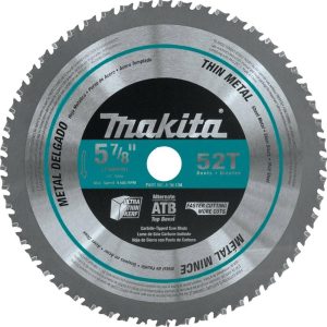 Makita 5-7/8 in. 52T Carbide-Tipped Thin Metal Saw Blade