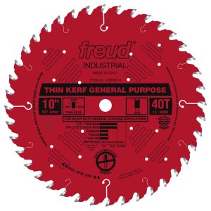 Freud 10 Thin Kerf General Purpose Blade with Perma-SHIELD Coating