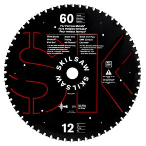 Skilsaw 12In X 60T DRY CUT METAL BLADE