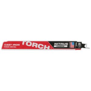 Milwaukee 9 7TPI The TORCH for Cast Iron with NITRUS CARBIDE 5PK