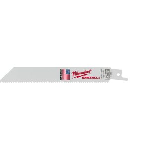 Milwaukee 6 in. 8/12 TPI SAWZALL Blades (50 Pack)