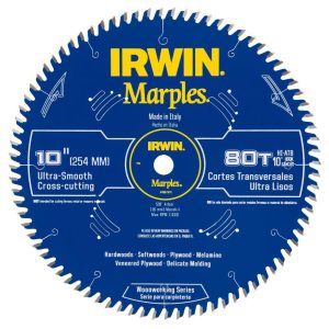 Irwin Marples 10In 80T Handi ATB Saw Blade