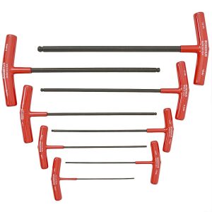 Bondhus 8pc Balldriver T-Handle Hex Tool Set 2MM-10MM