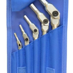 Bondhus 5 piece Chrome Hex Pro Wrench Set – Sizes: 4-10mm