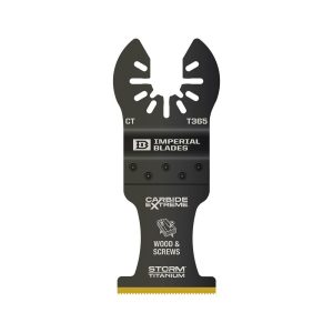 Imperial Blades IBOAT365-1 One Fit 1-3/8 Carbide Extreme Storm Titanium Multi-Material Blade 1PC