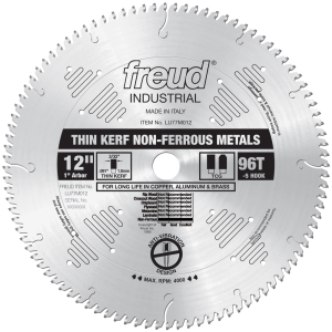 Freud 12 Thin Kerf Non-Ferrous Metal Blade