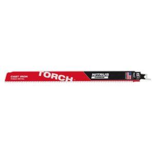 Milwaukee 12 7TPI The TORCH for CAST IRON with NITRUS CARBIDE 5PK