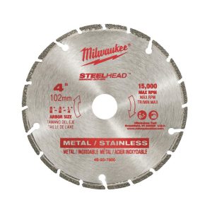 Milwaukee 4 in. STEELHEAD Diamond Cut-Off Blade