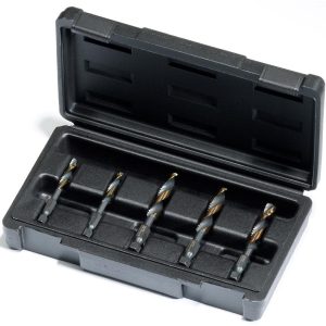 Champion Cutting Tool 5pc Drill Tap Set 1/4 – 1/2 NC