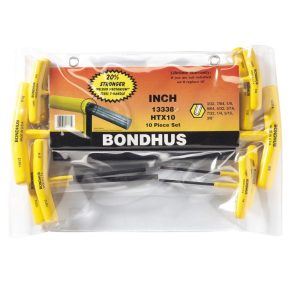 Bondhus 3/32In – 3/8In T-Handle Hex Set