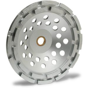 M K Diamond MK-304SG-2 7In Premium Grade Double Row Diamond Cup Wheel