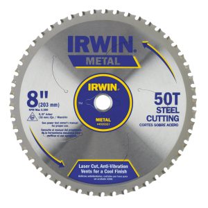 Irwin 8 x 50T Master Combination Ferrous Steel 5/8 Arbor – Carded