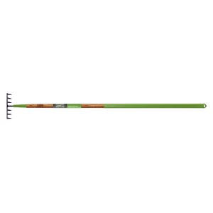 Ames 7-Tine Welded Floral Level Rake with 48 In. Wood Handle