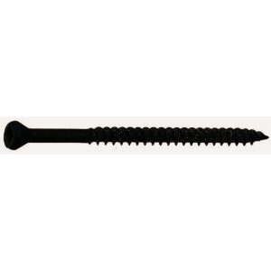 Pro Twist #6 x 1-5/8In Black Trim Head Square Drive Screw 1 Lb. Box