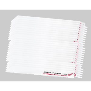 Milwaukee Super Sawzall Blade 8/12 TPI 8 In. L 25 Pk