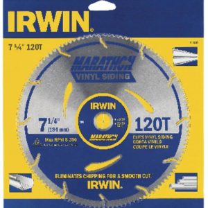 Irwin Saw Blade 7-1/4 In. 120T Vinyl Cutting Card