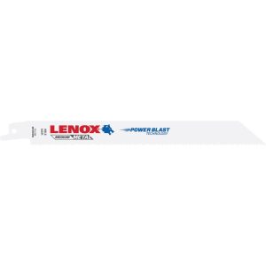 Lenox Reciprocating Saw Blade B818R 8 X 3/4 X .035 X 18 TPI 25pk