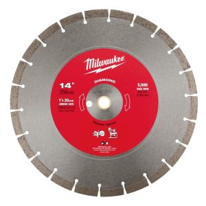 Milwaukee 14 in. Diamond Segmented