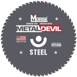 MK Morse 14 66 Tooth Metal Devil Circular Saw Blade