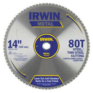 Irwin 14 x 80T Master Combination Ferrous Steel 1 Arbor – Carded