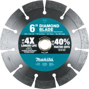Makita 6 Diamond Blade Segmented General Purpose
