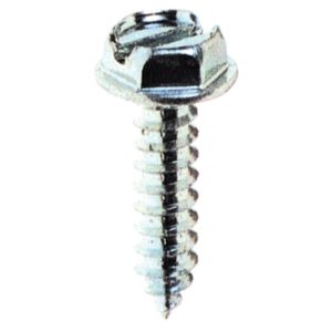 Pro Twist 8 X 1In Zinc 1/4 Slotted HWH S/P PT