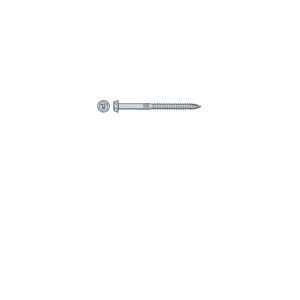 Simpson Strong-Tie 1/4 In. x 2 In. Strong Drive SDS Structural Stainless Steel Wood Screw with 3/8 In. Hex Head 25