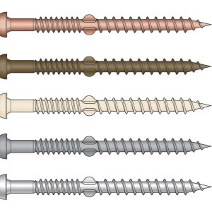 Quikdrive 2-1/2 In. Composi-Lok Deck Gray Screws
