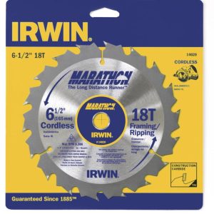 Irwin 6-1/2 In. 18T MARATHON Saw Blade