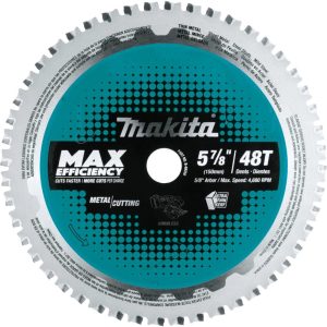 Makita 5-7/8 48T Carbide-Tipped Max Efficiency Saw Blade Thin Metal