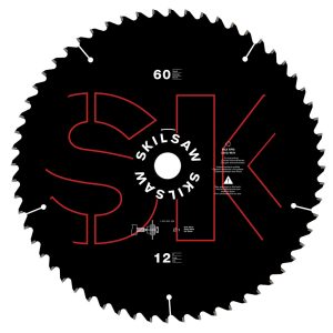 Skilsaw 12In X 60T MITER SAW BLADE