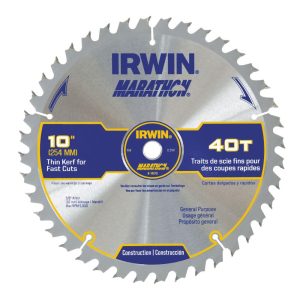 Irwin Saw Blade 10 In. 40T MARATHON