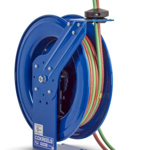 Coxreels Hose Reel 1/4 x 50′ Spring Driven Welding Oxygen Acetylene 200 PSI
