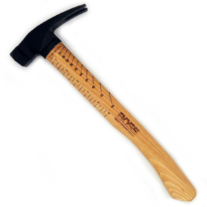 Boss Hammers 18oz Steel Hybrid Hickory Handle Hammer Smooth Face
