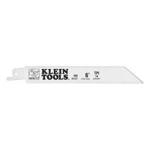 Klein Tools Recip. Saw Blades 6 14 TPI-5 Pk