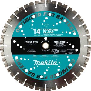 Makita 14 Thin Kerf Diamond Blade Segmented General Purpose