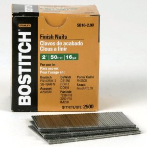Bostitch 2 In. 16 Gauge Finish Nail