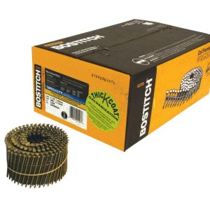 Bostitch 2-1/2 In. .090 Ring Shank Galvanized Coil Siding Nail