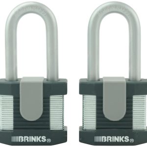 Brinks 2-Pack 2-in Steel Shackle Keyed Padlocks