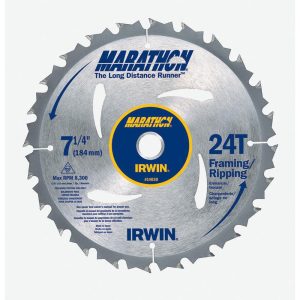 Irwin 7-1/4 “MARATHON” CARBIDE BLADE