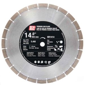 Grip Rite 14-in Wet or Dry Segmented Diamond Circular Saw Blade