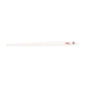 Milwaukee 12x3/4x.050 6T 1/2 Unv Shank Bi-Metal Fleam Ground Sawzall Blade 5Ct