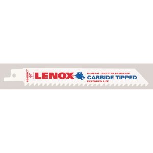 Lenox 6 In. 6 TPI CT Reciprocating Blade