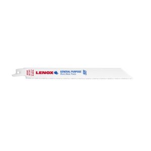 Lenox 8 In. 10/14 TPI Reciprocating Blade 5 Pk