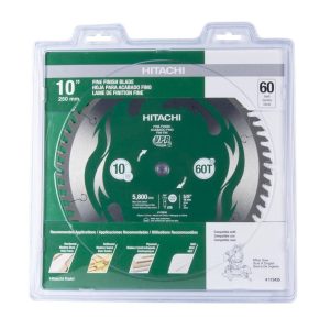 Hitachi 10 In. 60T Fine Finish VPR Blade