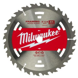 Milwaukee 7-1/4 24T Construction Framing Contractor Pack (25PK)
